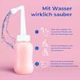 Po- und Intimdusche Rosé, inkl. Reisebeutel und Deckel mybidet