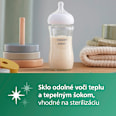 Sklenená dojčenská fľaša Natural Response, 240 ml - 1m+ PHILIPS AVENT