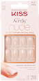 Künstliche Nägel Salon Acryl French Nude Graceful KISS