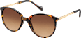 Sonnenbrille Damen demi-braun SUNDANCE