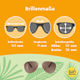 Sonnenbrille Unisex gold-braun SUNDANCE
