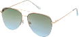 sluneční brýle pilotky se světle modrými skly SUNDANCE