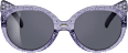 Sonnenbrille Kids glitzer Katzenohren SUNDANCE