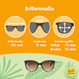 Sonnenbrille Damen braun SUNDANCE