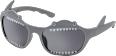Sonnenbrille Kids grau Haifisch mit Zähnen SUNDANCE