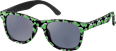 Sonnenbrille Kids schwarz mit grünen Dinos SUNDANCE