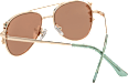 Sonnenbrille Kids gold mit Sternchen SUNDANCE