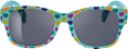 Sonnenbrillen Kids blau mit bunten Herzen SUNDANCE