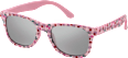 Sonnenbrille Kids rosa Karomuster & Kirschen SUNDANCE