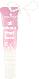 Glos za ustnice s peptidi All About That Bow, 01 Kiss 'n Bow essence