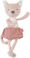 Kuscheltier Katze, rosa fehn