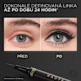 tekutá oční linka Haute Precision, 01 Noir Silk L'ORÉAL PARiS