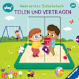 Kinderbuch Play+ Mein erstes Schiebebuch Teilen und Vertragen Ravensburger