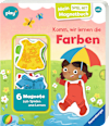 Kinderbuch play+ Mein Spiel Komm, wir lernen die Farben Ravensburger