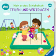 Kinderbuch Play+ Mein erstes Schiebebuch Teilen und Vertragen Ravensburger