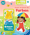 Kinderbuch play+ Mein Spiel Komm, wir lernen die Farben Ravensburger