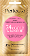 Maska przeciwzmarszczkowa rozświetlająca 24K Gold & Rose Oil  Perfecta