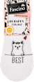 Füßlinge mit Katze- & Hund-Motiv weiß, Gr. 39-42 (1 Paar) Fascino