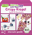Kindersnack Crispy Riegel Apfel & Blaubeere ab 3+ Jahren (6x21 g) Freche Freunde