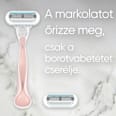 Női borotva Smooth Sensitive +2db betét Gillette Venus