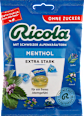 MENTHOL EXTRA STARK bombone od švajcarskog bilja, sa zaslađivačima Ricola