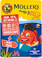 Omega-3 želé rybičky s malinovou příchutí MÖLLER'S
