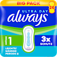 Binden Ultra Day Normal 1 Leichte bis mäßige Periode Big Pack always