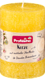 Kerze rustik gelb 100/68 mm Profissimo