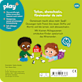 Kinderbuch Play+ Mein erstes Schiebebuch Teilen und Vertragen Ravensburger
