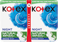 vložky s křidélky Natural, Night Kotex