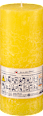 Kerze rustik gelb 160/68 mm Profissimo