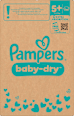 Windeln Baby Dry Gr.  5+ Junior Plus (12-17 kg) Monatsbox Pampers