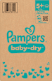 Windeln Baby Dry Gr.  5+ Junior Plus (12-17 kg) Monatsbox Pampers