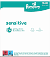 Feuchttücher sensitive (15x80 St), Vorteilspack Pampers
