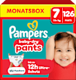 Baby Pants Gr. 7 Extra Large (15+ kg) Monatsbox Pampers baby-dry
