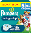 Windeln Baby Dry Gr.5 (11-16 kg) Limited Edition Paw Patrol, Monatsbox Pampers baby-dry