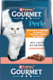 Nassfutter Katze mit Lachs, Perle - erlesene Streifen in Sauce Purina Gourmet