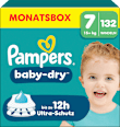 Windeln Gr. 7 Extra Large (15+ kg) Monatsbox Pampers baby-dry