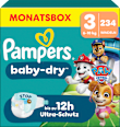 Windeln Baby Dry Gr.3 (6-10 kg) Paw Patrol, Monatsbox Pampers