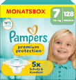 Windeln Gr. 7 Extra Large (15+ kg) Monatsbox Pampers premium protection