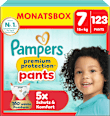 Baby Pants Gr. 7 Extra Large (15+ kg) Monatsbox Pampers premium protection