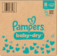 Windeln Baby Dry Gr. 8 Extra Large (17+ kg) Monatsbox Pampers