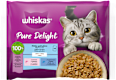Pure Delight hrana za mačke - riblje pahuljice Whiskas
