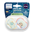 Suzete ultra air de noapte 0-6 luni PHILIPS AVENT