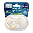 Suzete ultra air de noapte 0-6 luni PHILIPS AVENT