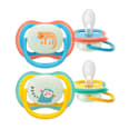 Suzete ultra air de noapte 18+ luni PHILIPS AVENT