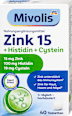 Tablety Zinok 15 + Histidín + Cysteín Depot Mivolis