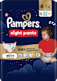 Baby Pants Night 6 (13-19 kg) Pampers
