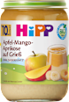 Früchte Apfel-Mango-Aprikose auf Grieß ab dem 10. Monat HiPP