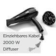Föhn Cordkeeper 2000 mit Kabeleinzug BaByliss